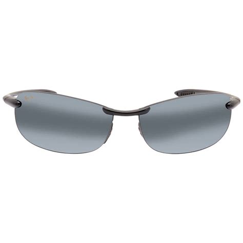 oval rimless sunglasses|makaha maui jim sunglasses.